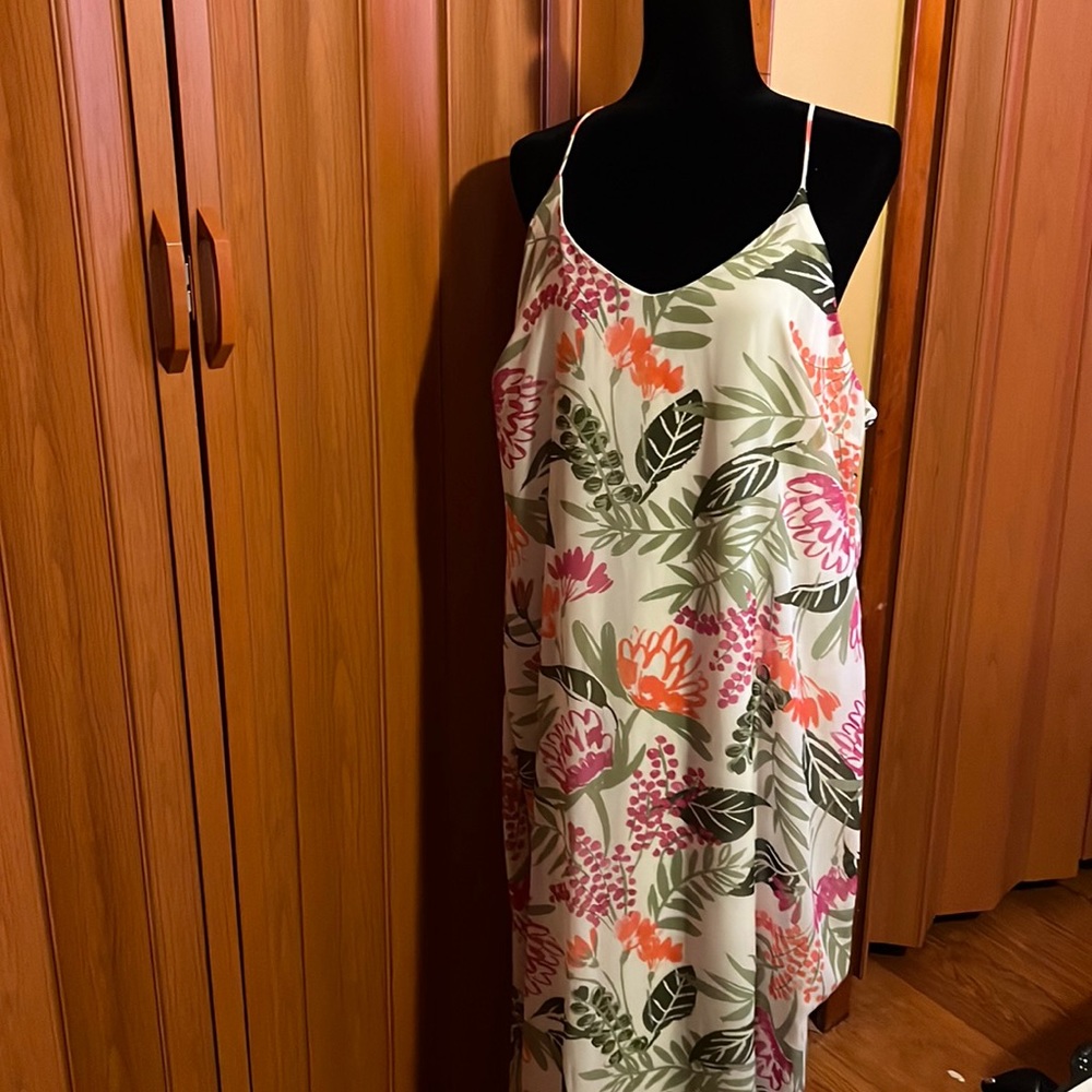 Old Navy XL Maxi Dress Multi Color